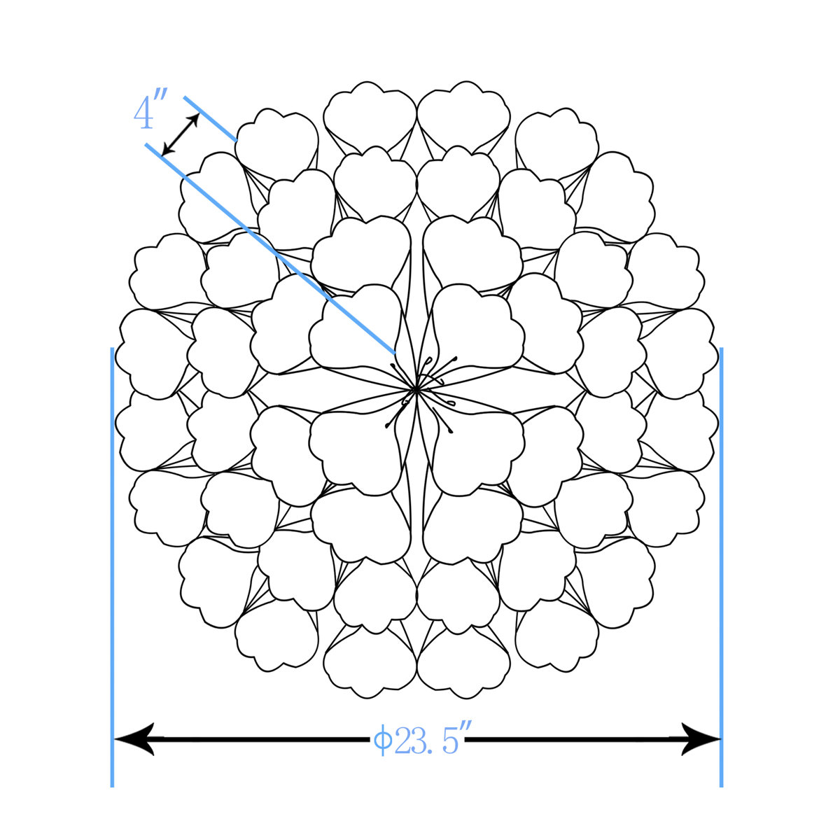 Mistana™ Flower Metal Wall Décor & Reviews Wayfair